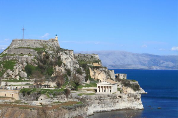 Old fortress in Corfu, Greece